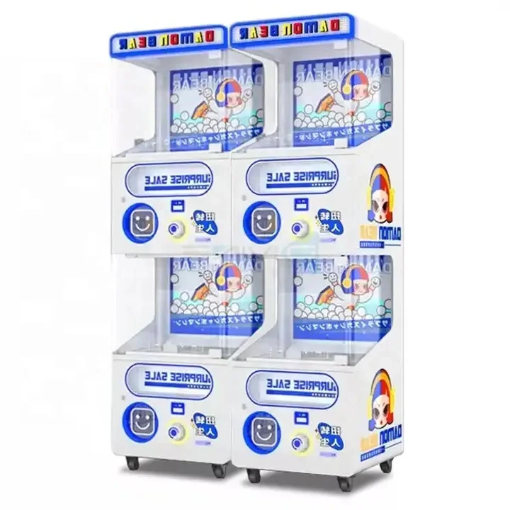 Coin Operated Capsule Toys Vending Machines Gashapon Prize Double Layers Vending Machine Gashapon Machines