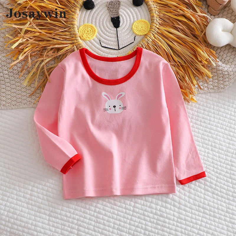 

Children's T-Shirt Long Sleeve Girls Boys Baby Casual Long Sleeve T-shirt Newborn Kids T-shirt Girls Spring Autumn T Shirt Top