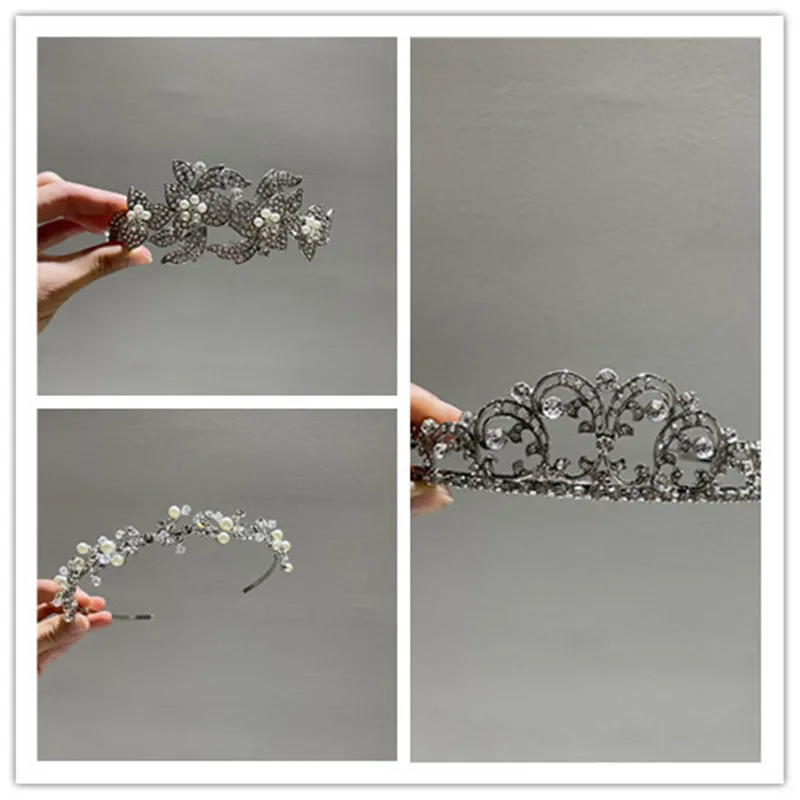 Lowest Price! Flawless Crown With Minor Flaws, But Don't Influence Wearing, Make An Inventory of The Stock Wedding Accessory