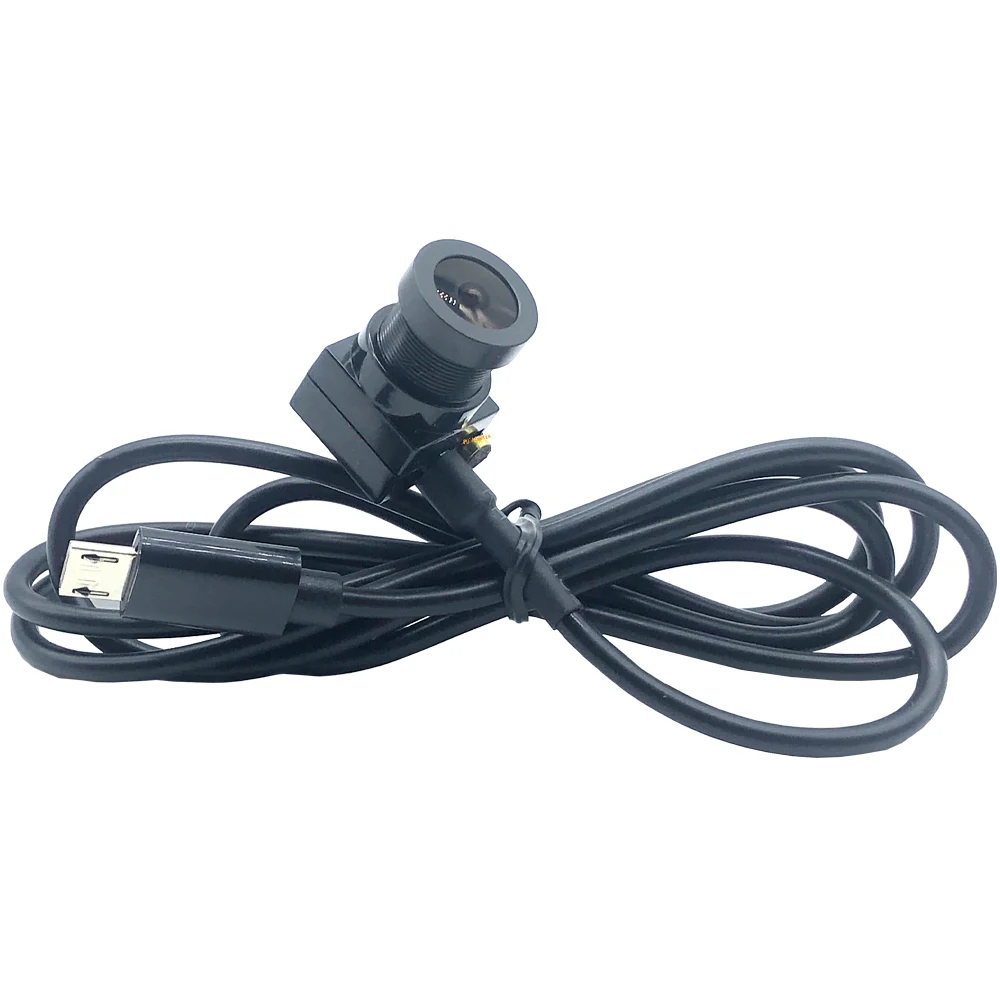 95 °   Distorção zero 30fps módulo de câmera usb de alta velocidade 1080p mini cctv webcam linux uvc android tipo-c interface suporte áudio