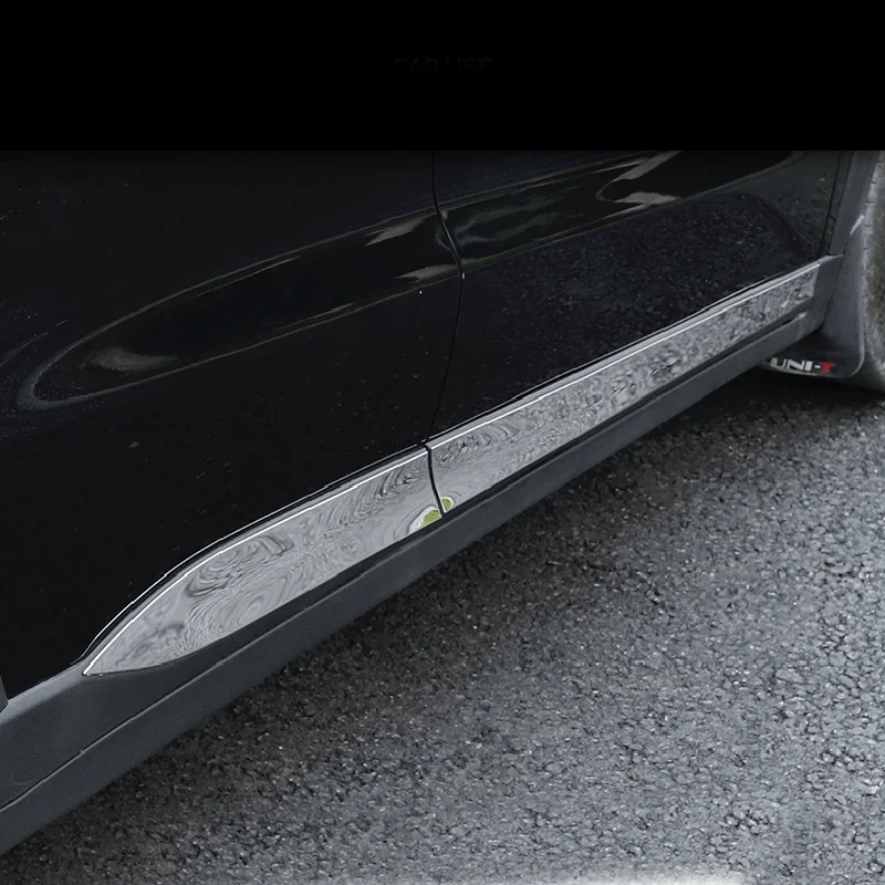 4pcs for Changan Unit 2022-2025 UNI-T Door Edge Strip Body Molding Decorative Scratch Strip