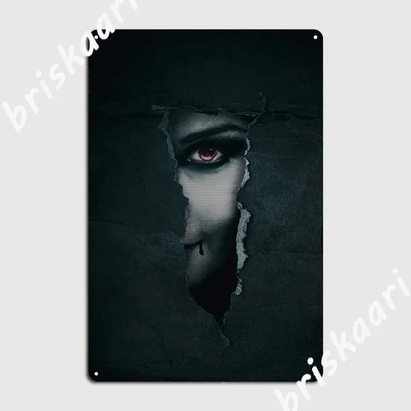 The Vampire Dies In No Time Poster Metal Plaque Pub Garage Wall Decor Pub Decoration Tin Sign Poster