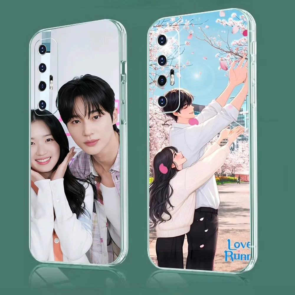 

Korea TV S-Series L-Lovely Runner Phone Case For Xiaomi 11 Redmi Note 11 5G 8T 9A 9 10T Note8Pro Note9 12SUltra Transparent Case