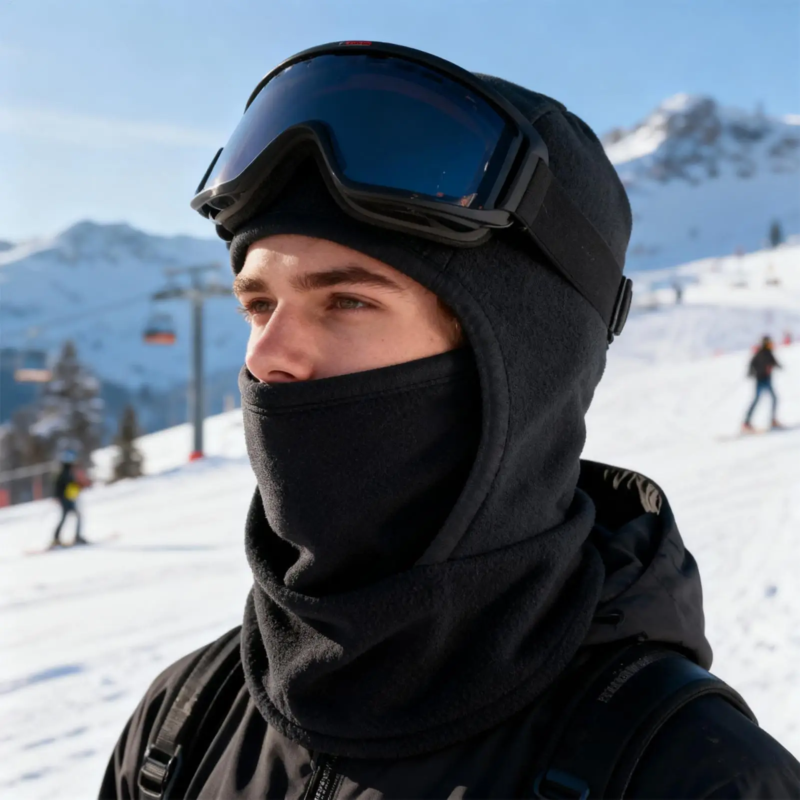 

Cold Weather Face Cover Protective Thermal Waterproof Hat Outdoor Snow Warm Hat Skiing Hood For Women Adults Outdoor Motorcycle