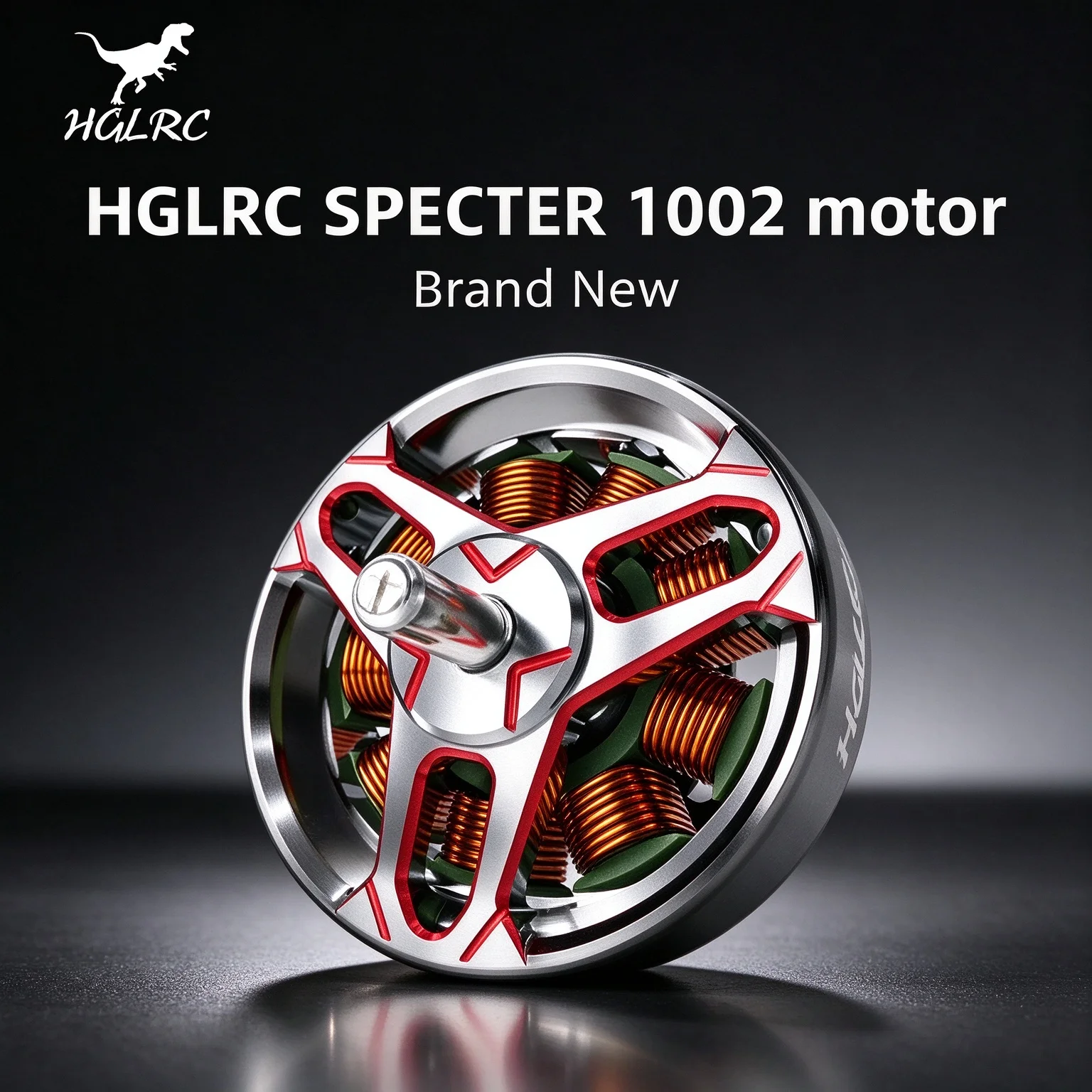 HGLRC SPECTER 1002 21000KV 1S Brushless Motor 9N12P 85W Max Power for 1.6-2Inch Tinywhoop Toothpick FPV Racing Drone