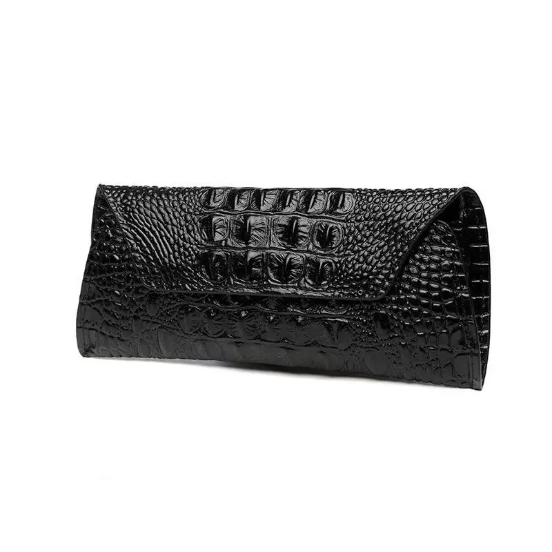 2025 Fashion alligator Pattern Cow Genuine Leather Women Long Wallet Female Luxury Organizer Clutch Girl Lady Gift Cash Purse