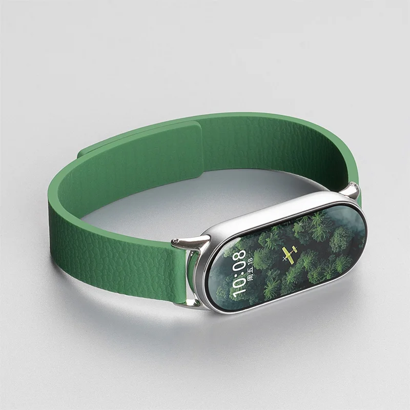 Correa deportiva de silicona para Xiaomi Mi Band 10 9 8, pulsera cómoda y transpirable magnética, accesorios para Xiaomi Band 10