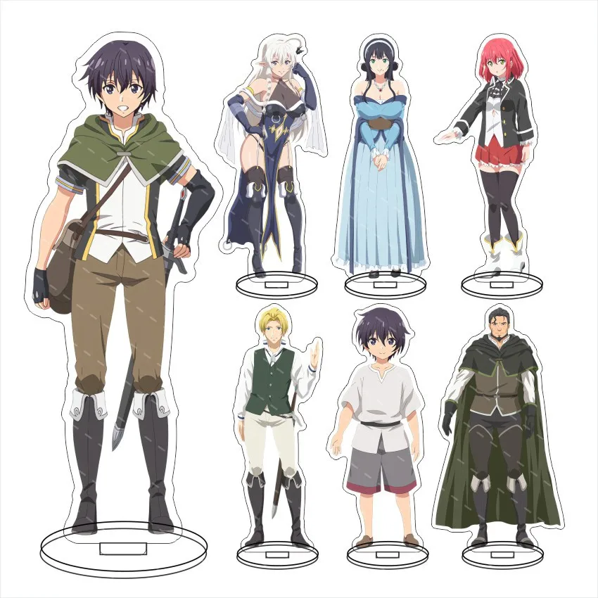 From Overshadowed To Overpowered: Second Reincarnation Of A Talentless Sage Acrylic Figure Display Stand Model Plate Keychain