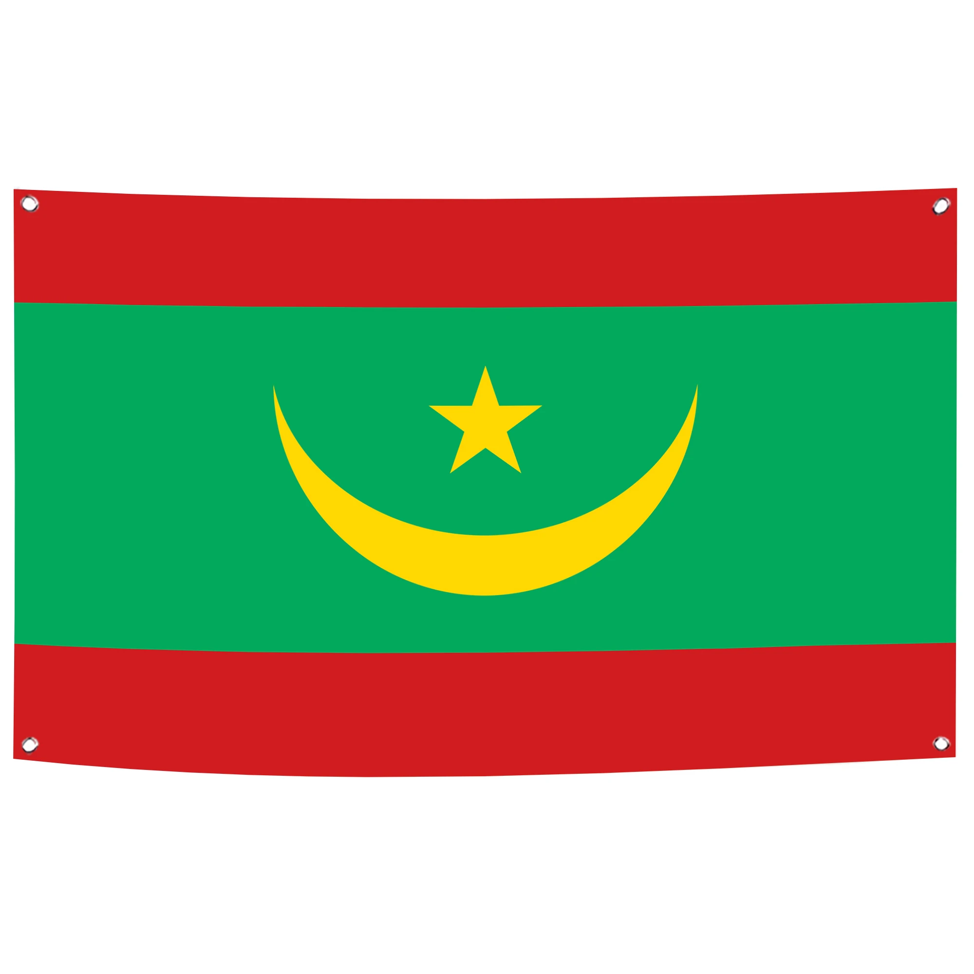 60x90CM 90x150CM Flag of Mauritania Polyester Printed Home & Outdoor Decor Banner Tapestry