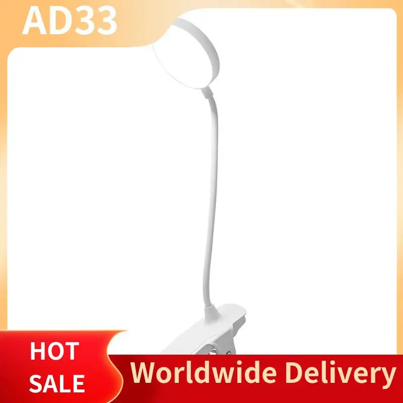 Top Deals Reading Light Clip On Lamp 3-Level Dimming LED Book Light,Flexible Gooseneck For Beds Desks-Eye-Friendly Night Light