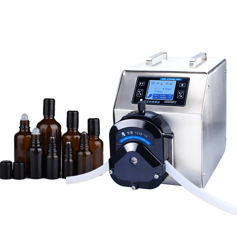 SG600FC 1200ml Digital Industrial Peristaltic Dosing Pump System Intelligent  Dispensing  