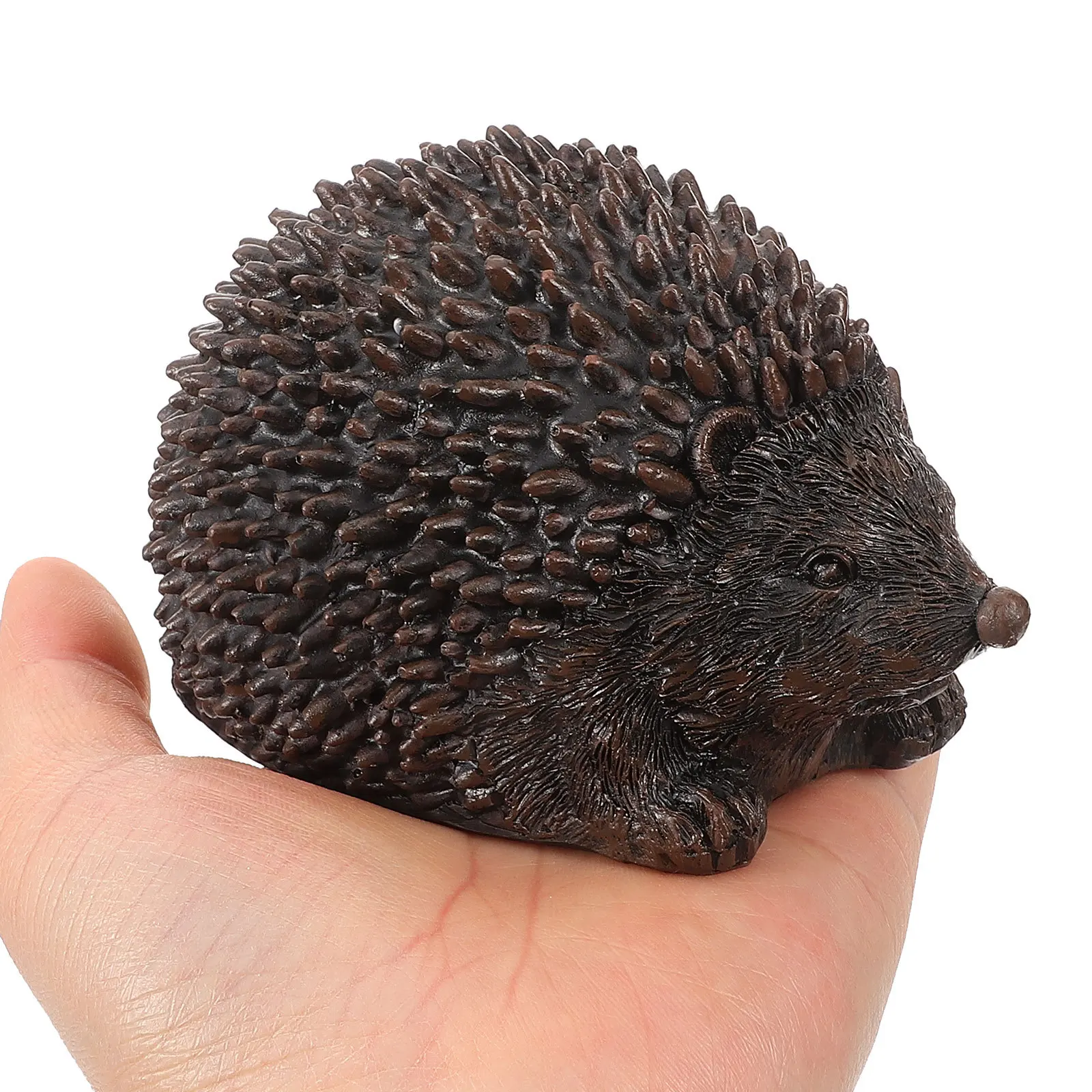 Hedgehog Statue Outdoor Garden Decor Storage Container Safe Keys Box For Outside Box Key Holder Yard Art