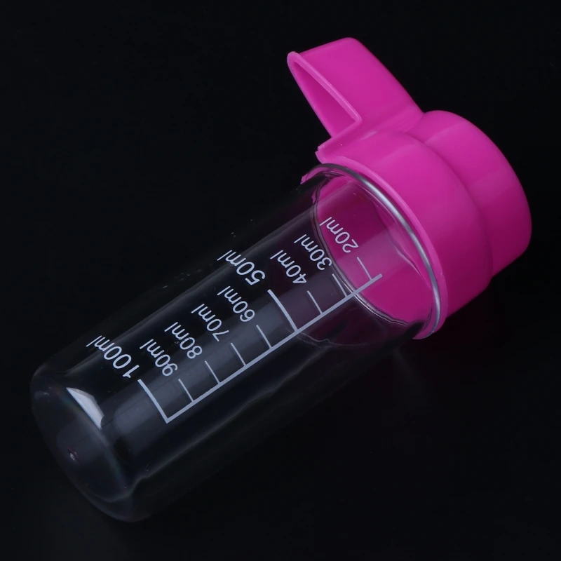 F92B 2PCS Parakeet Water Dispenser Plastic Plastic Feeder Automatic Plastic สำหรับนกขนาดกลางขนาดเล็ก