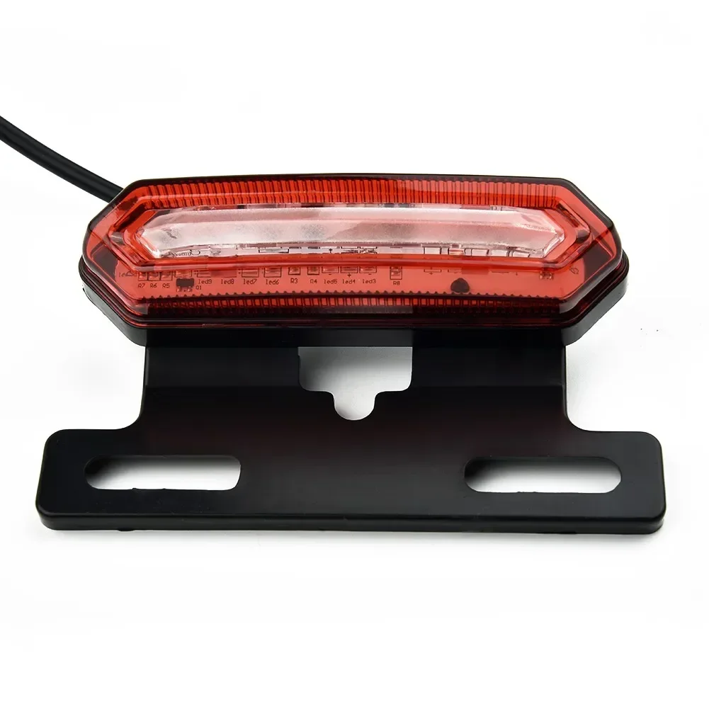 New 36V/48V Ebike Rear Light/Tail Light LED Safety Warning Rear Lamp For Electric Bicycle Waterproof SM Connector Tail Light