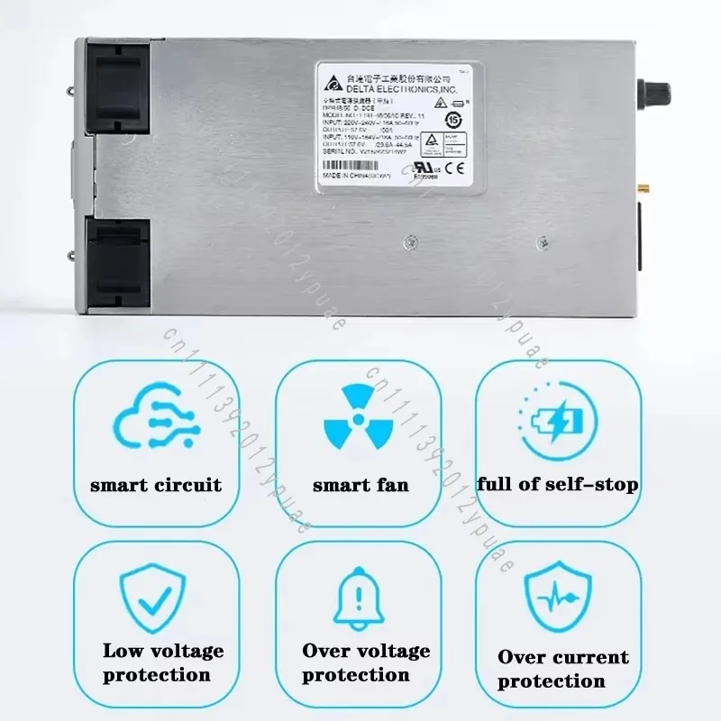 0-60V 0-50A 3000W High Power Adjustable DC Power Supply, Variable Voltage Current Output Unit for Electric Vehicles