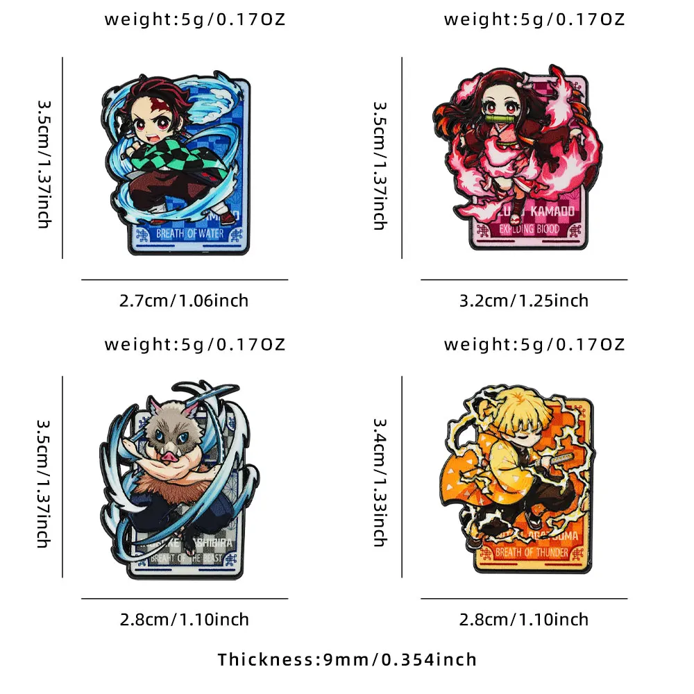 12 Stück Niedliche Anime-Charakter Emaille-Pins Coole Cartoon-Abzeichen Broschen für Damenbekleidung Schmuckzubehör Kindergeschenk – Detail 5
