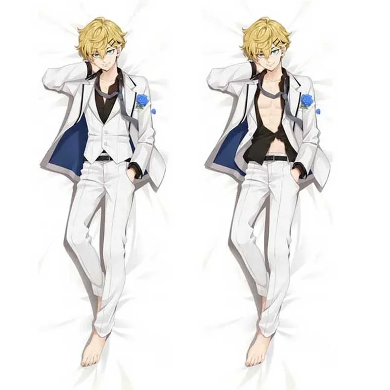 60x180cm Anime Tokyo Revengers Chifuyu Matsuno Dakimakura Cosplay Pillow Case Hugging Body Costume Otaku Throw Pillow Cover Prop