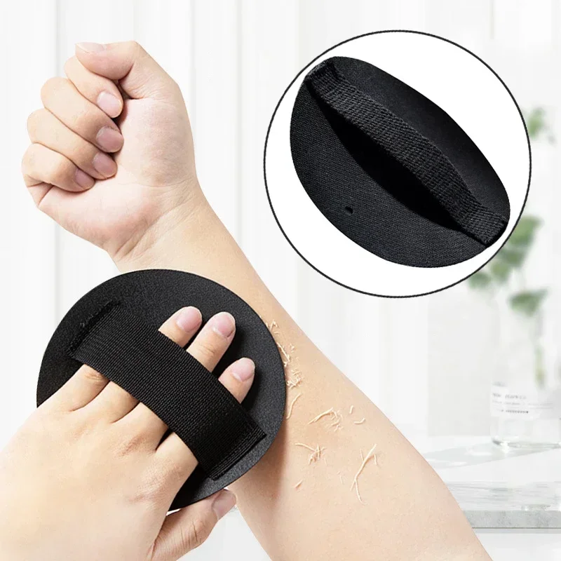 

Black Round Rubber Bath Brush Painless Exfoliating Scrub Body Scrubber Shower Pads Exfoliator Dead Skin Remover Bathing Tools