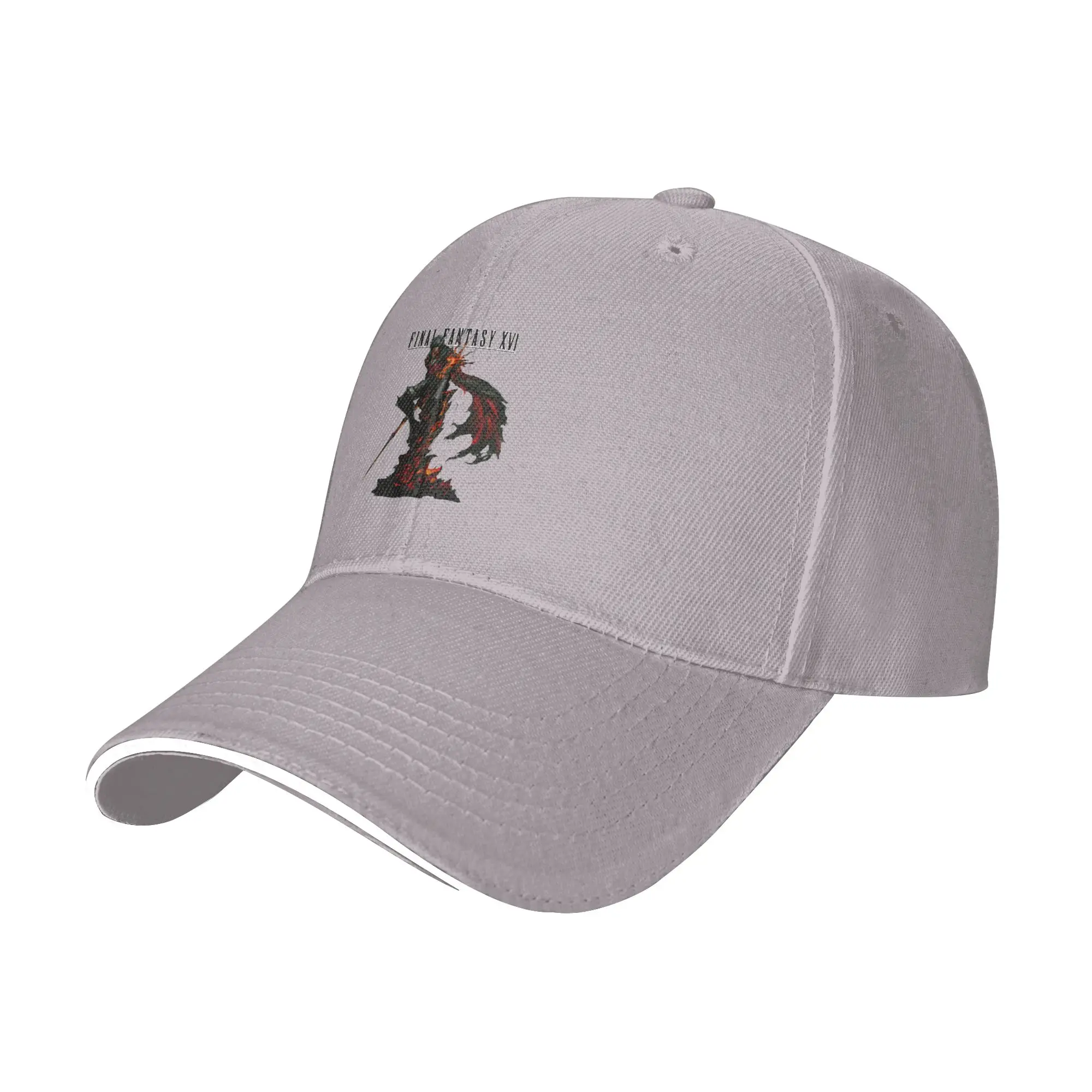 Hot Sale Final Fantasy XVI 07 Baseball Cap  Classic Sun Caps  Street Photoshoot Sun Caps