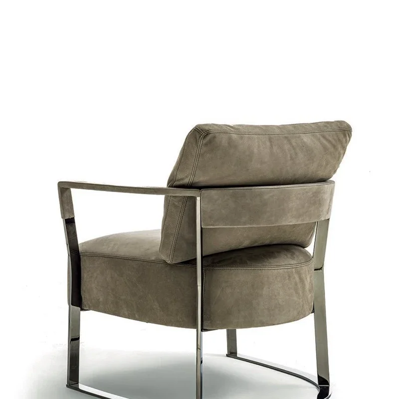 LT1T Fabric Single Chair Office Meeting Bedroom Living Room Reception Negotiation Sofa Chair
