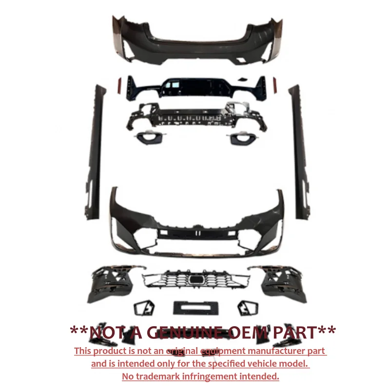 For BMW 3 Series G20 G28 2023 Upgrade M‑Tech Sport Style Full Body Kit Modification Accessories