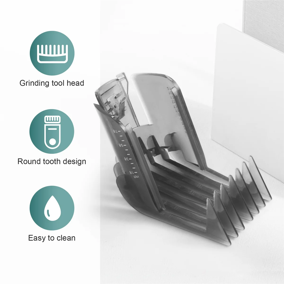 1PCS Practical Hair Trimmer Cutter Barber Head Clipper Comb Fit for Philips QC5130 QC5105 QC5115 QC5120 QC5125 QC5135 GSY