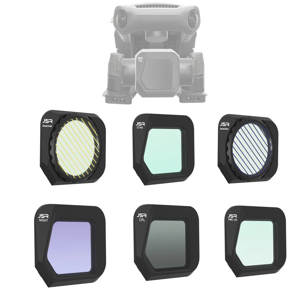 Tapa Protectora de filtro de lente nocturna de vidrio MCUV UV CPL Star Gold Blue Streak para DJI Mavic3 Classic MAVIC 3 CLASSIC Drone Camera