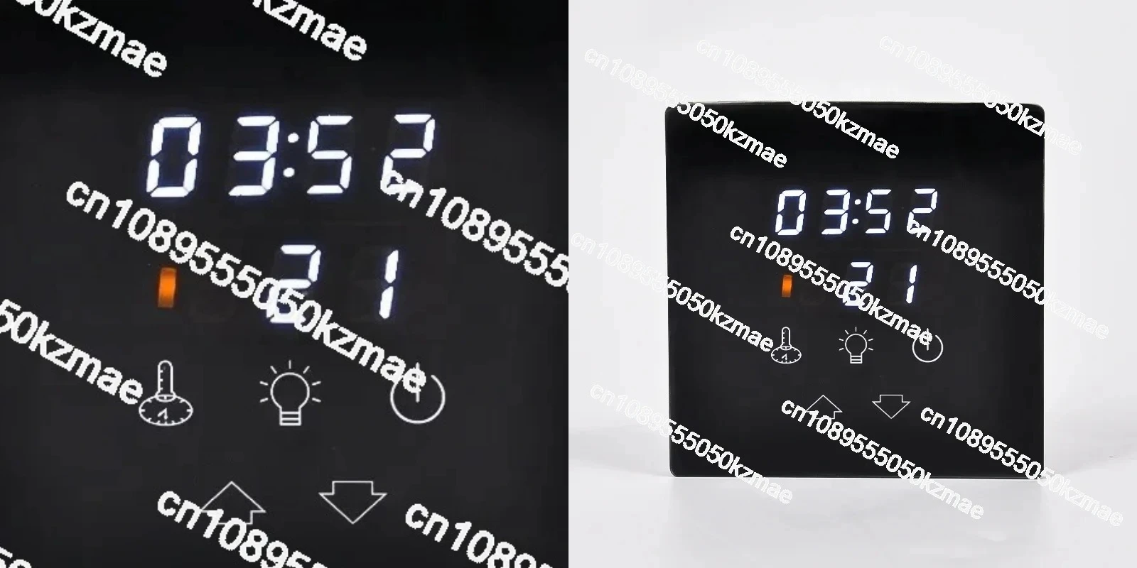 3-27kW Sauna Heater Control Panel | Digital Screen Display, Temperature Regulation