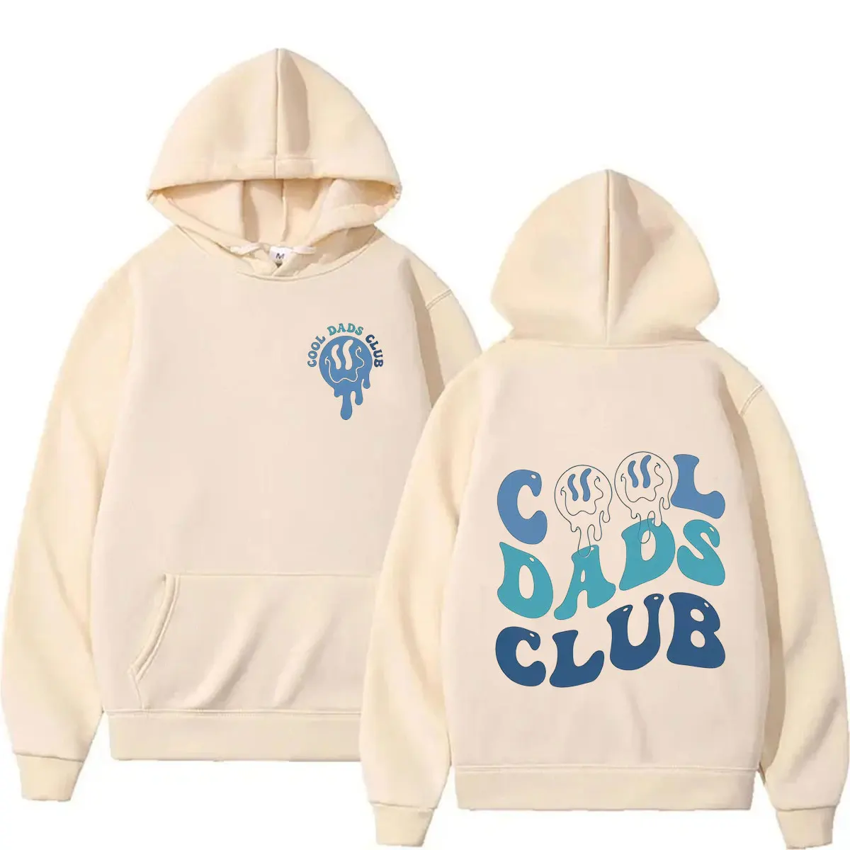 Cool Dads Club Meme 2026 Pop Pullovers Hot Sale 2026 Funny Meme Men's Womens Harajuku Casual Long Sleeve Hoodie Cozy Sweatshirts