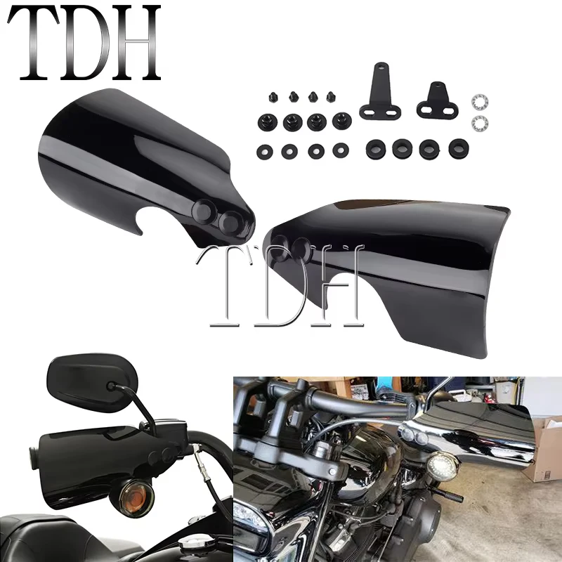 

Motorcycle Handguard Hand Guard Cover For Harley Softail Sport Glide FLSB Breakout FXBR FLFB 114 Street Bob FXFB FXFBS Low Rider