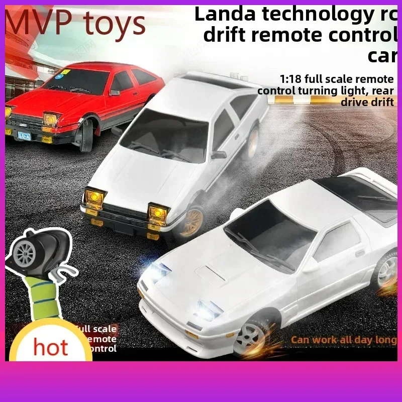 

FOR 1:18 LD1802 RC Drift Car 2.4G Remote Control on Road ESP Gyroscope LED RC Racing Car Children Toys