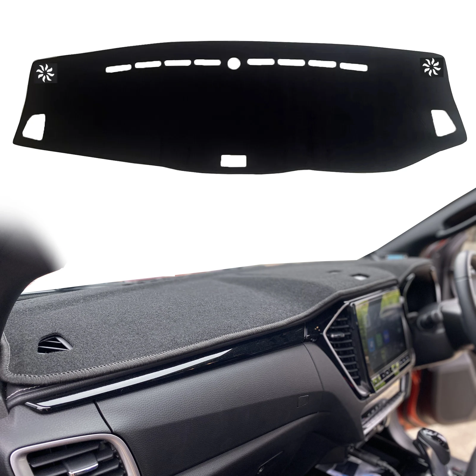 for Isuzu D-Max DMax D Max 2021 2022 2023 Accessories Dashboard Cover Pad Dashmat Dash Mat Anti-Slip Sunshade Protective Carpet