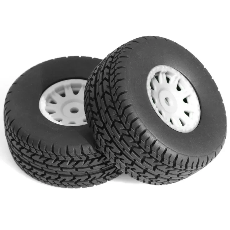 4pcs 65mm Rubber Tire Tyre 12mm Hex ARA550116 for Arrma 1/14 MOJAVE GROM RC Car Upgrade Parts Accessories