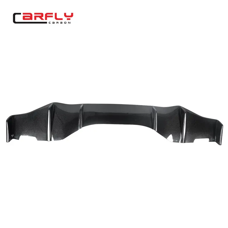 

Real High Quality Carbon Fiber Rear Diffuser With Fins DMC Style for Lamborghini Huracan LP610 aero Design