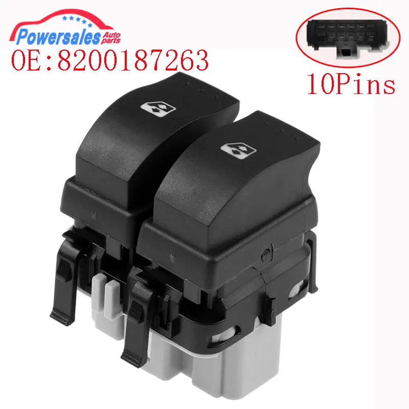 New Power Window Control Switch Regulator Button For Renault Laguna MK2 Megane MK2 8200187263