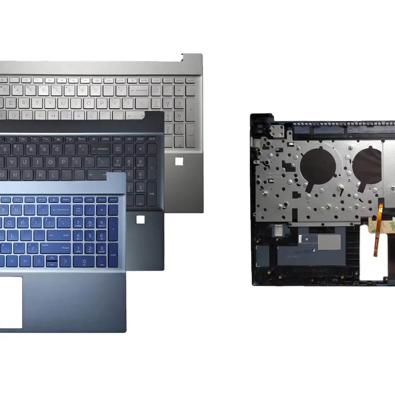 

New For Pavilion 15 15-EG 15-EH 15Z-EH TPN-Q245 TPN-Q246 Palmrest with Keyboard fingerprint/with backlit M08910-001 M76638-001