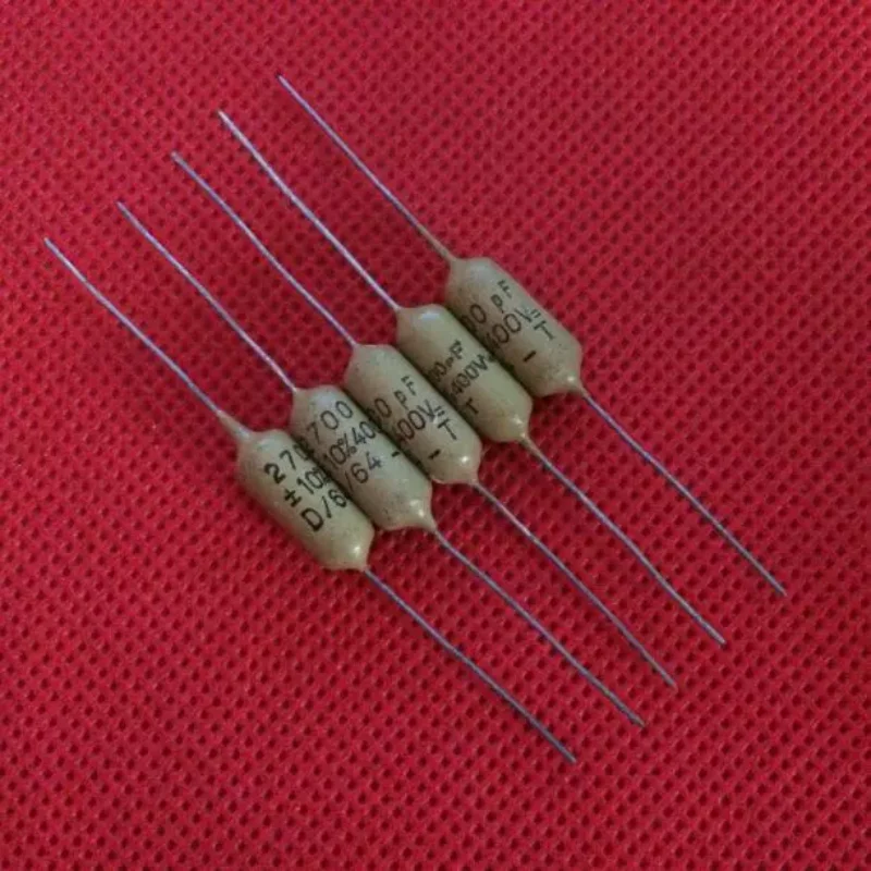 

10-100PCS Early Western Electric 64T series 0.0027UF 400V antique axial coupled infinite capacitor
