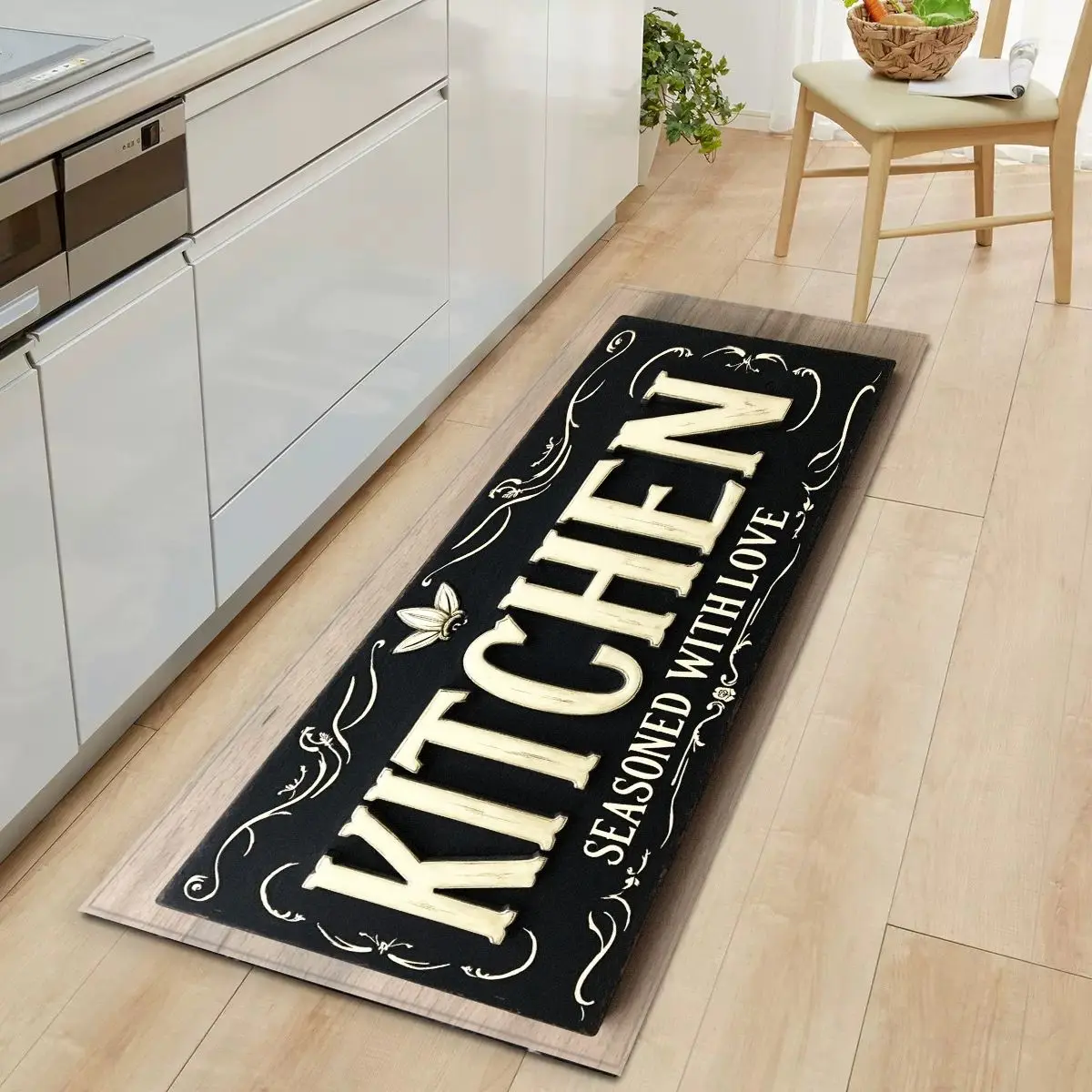 

VIKAMA Modern Minimalist Diatomite Floor Mat Quick-Drying Kitchen Floor Mat Corridor Passageway Carpet Home Decoration