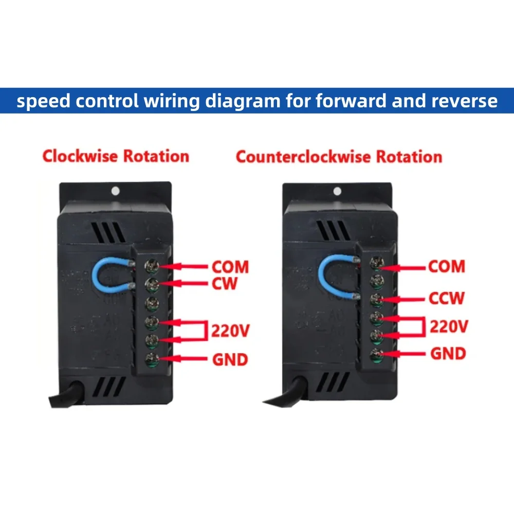 110V 6W-400W  US-52 Motor Speed Controller Pinpoint Regulator Controller Forward & Backward AC  110V 6-400W