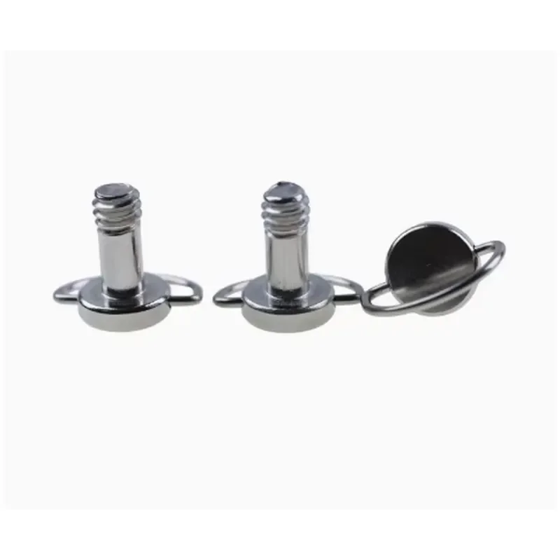 304 Stainless Steel Hand-Tighten Eye Bolt for DSLR/Mirrorless Shoulder Strap Connection