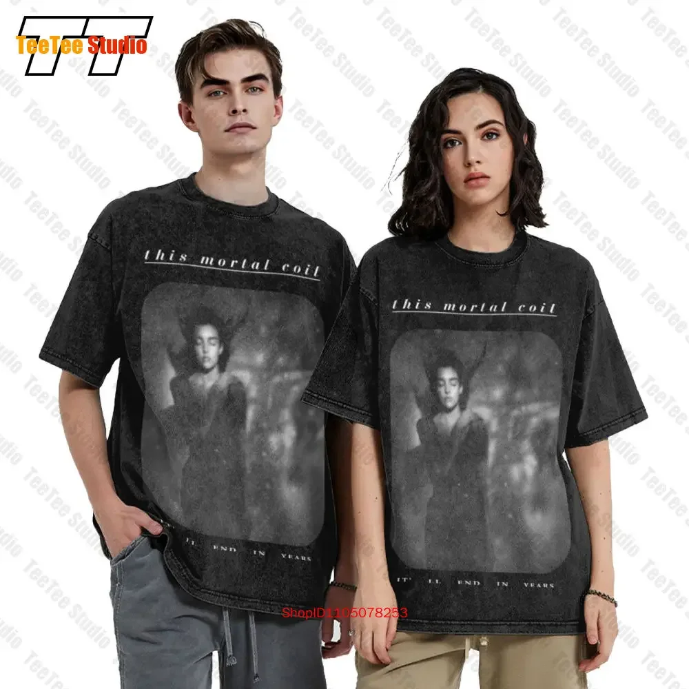This Mortal Coil It Will End In Tears Vintage Oversized T-Shirt 66AW