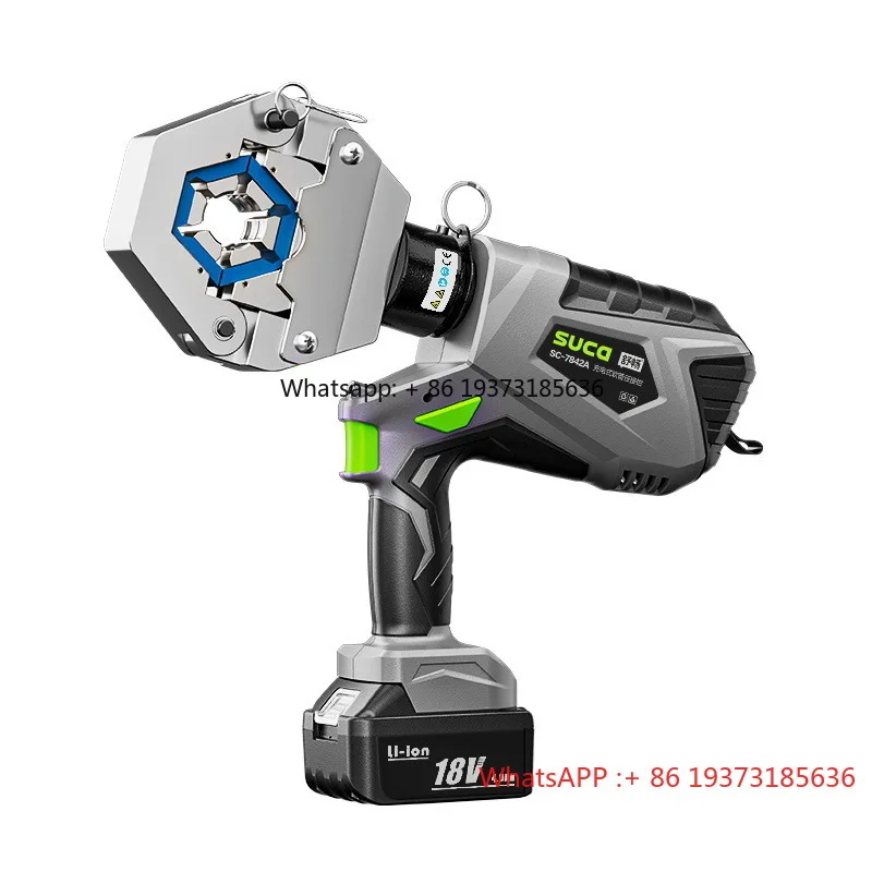 

Portable Rechargeable Electric Hydraulic Tools Stainless Steel Pipe Clamp Gas Water Pressure Ring Pliers Hydraulic Tools