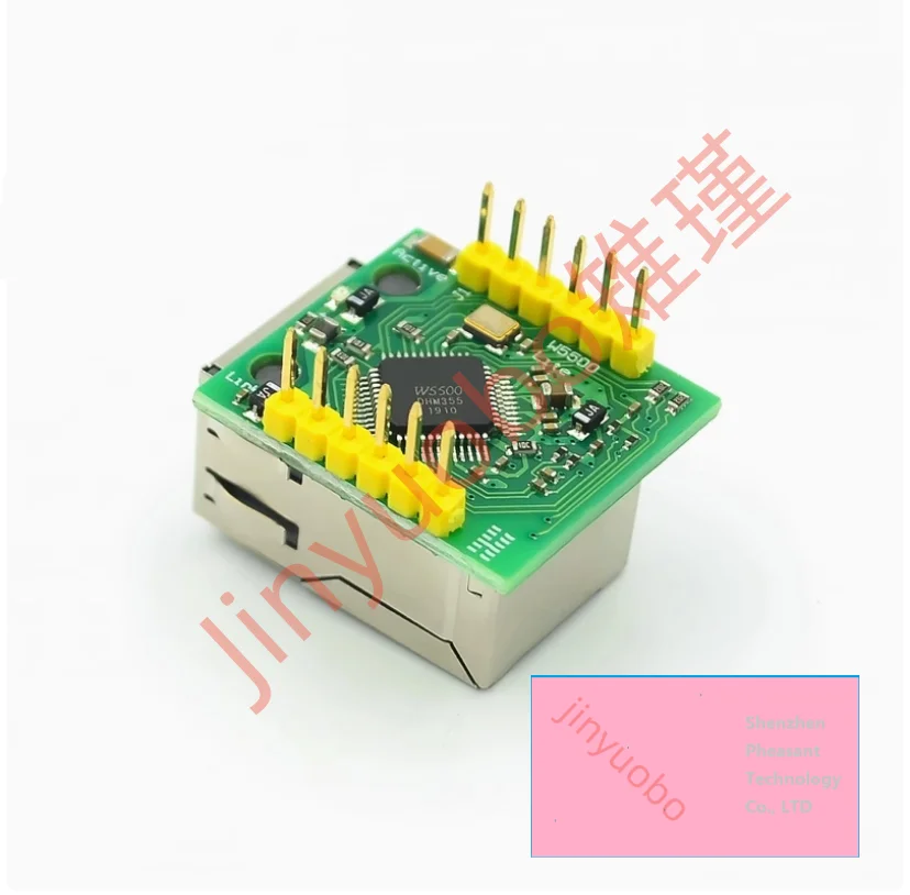 1Piece The W5500 TCP/IP Ethernet module is compatible with the WIZ820IO network interface