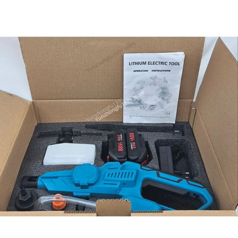 Brushless Motor Cordless High‑Pressure Car Washer, Portable Lithium Battery Powered Household High Pressure Cleaning Water Gun