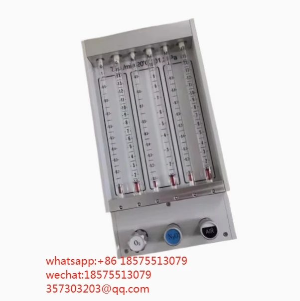 

FOR Mindray wato ex20 ex35 ex35 ex55 Anesthesia machine Glass Flowmeter Air Oxygen Flowmeter 1 piece