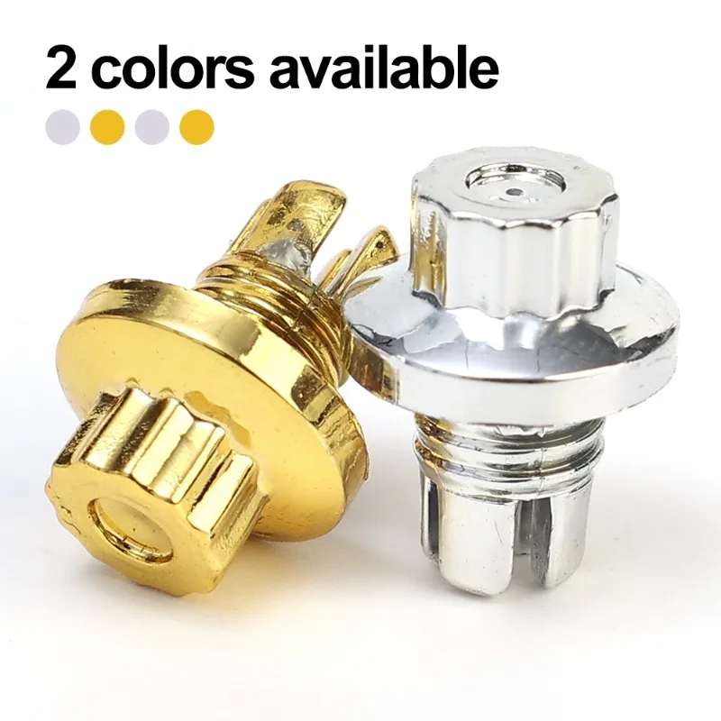 100~10PCS Car Hub Screw Caps Wheel Hub Decorative Plastic Flat Head Screws Anti Rust Protection Cover Hub Styling Accessories