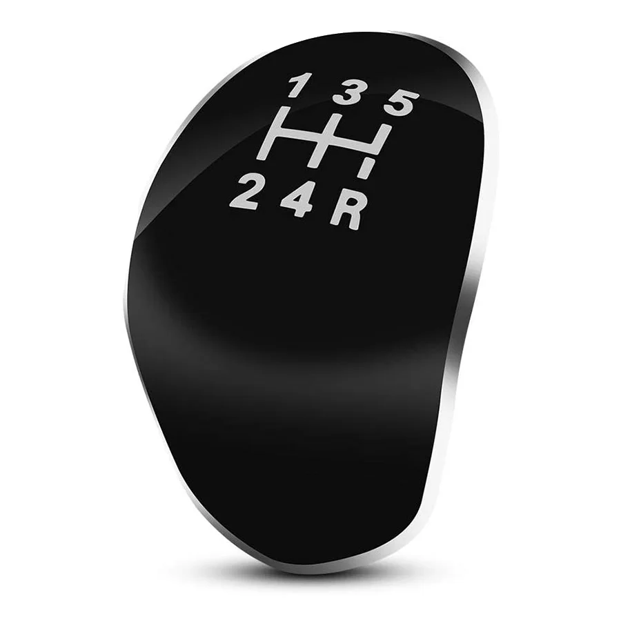 AU33-5 Speed Manual Car Gear Shift Knob Cap Cover For Ford Focus 2 MK2 FL MK3 MK4 MK7 Fiesta