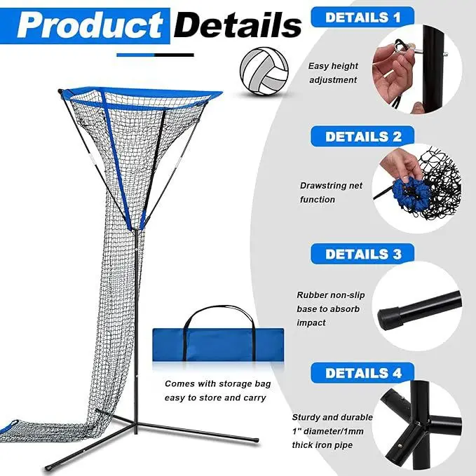 Volleyball practice net Outdoor adult training Indoor multi-gear adjustment training