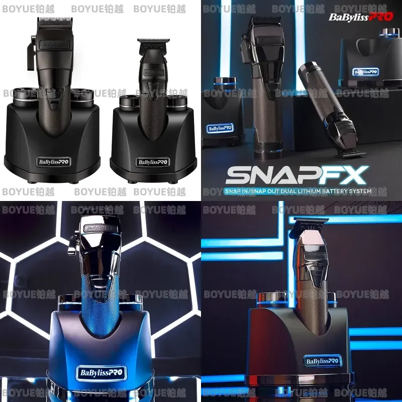 Cordless Hair Clippers Professional Electric Trimmer Zero Gap T Blade Fade Cutting Machine Rechargeable Barber Shaver for Men