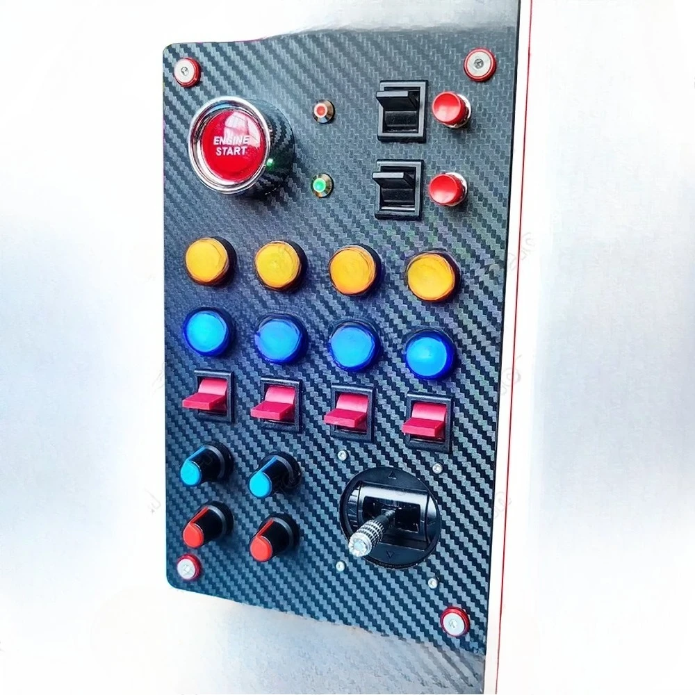 Simulation Racing Indoor Playground Game Accessories Adventure Park Control Button